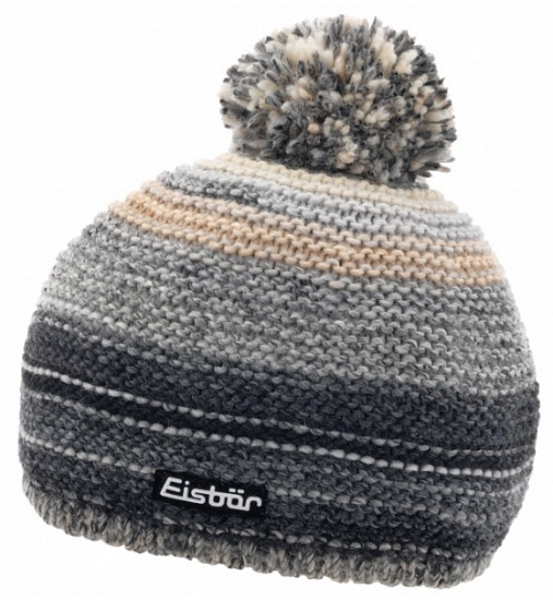 Шапка Eisbar Kunita Pompon MU Beigeeffekt - Фото 1 большая