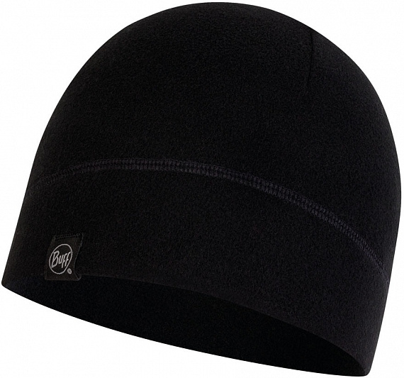 Шапка Buff Polar Hat Solid Black - Фото 1 большая