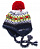 Шапка детская Eisbar Laurel Ear Pompon MU Brauneffekt/White/Linde/Ardea - Фото 1 малая