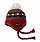 Шапка детская Eisbar Laurel Ear Pompon MU Roteff/Anthrazit/Schwarz/White - Фото 1 малая