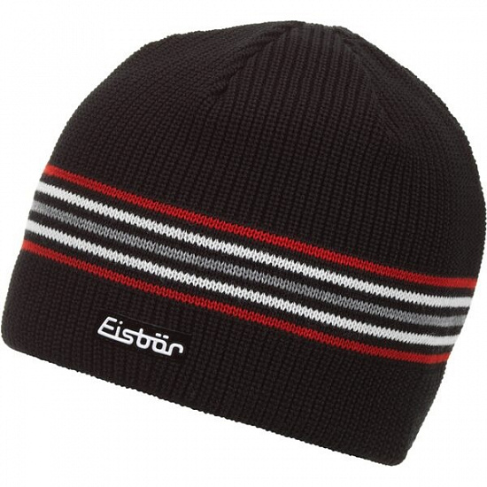 Шапка Eisbar Fision MU Schwarz/Ardea/White/Graumele - Фото 1 большая