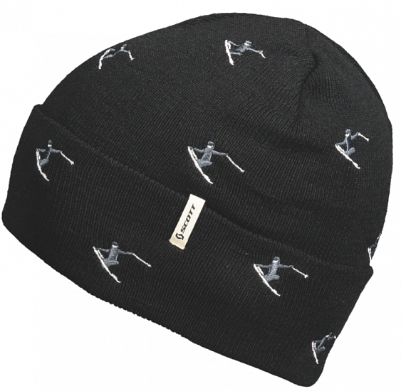 Шапка женская Scott MTN 30 Black - Фото 1 большая