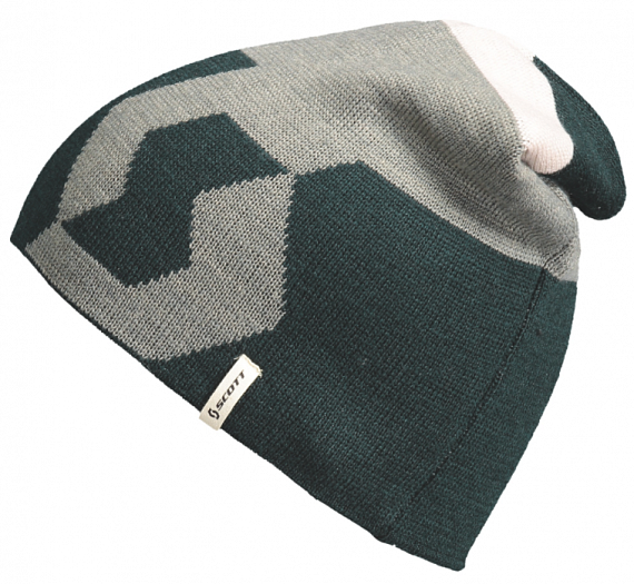 Шапка Scott Team 30 Tree Green/Fog Green - Фото 1 большая