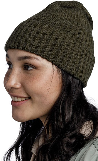 Шапка Buff Knitted & Fleece Band Renso Silversage - Фото 3 большая