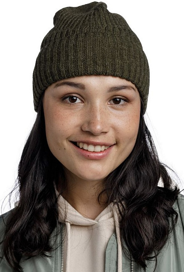 Шапка Buff Knitted & Fleece Band Renso Silversage - Фото 4 большая