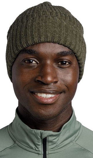 Шапка Buff Knitted & Fleece Band Renso Silversage - Фото 6 большая