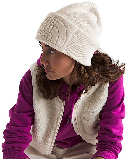 Шапка The North Face Urban Embossed White Dune - Фото 2 большая