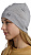 Шапка Buff Merino Lightweight Solid Light Grey - Фото 5 малая