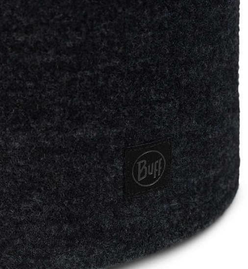 Шапка Buff Merino Fleece Black - Фото 3 большая