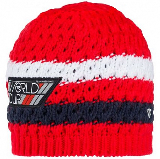 Шапка мужская Rossignol World Cup Crimson - Фото 1 большая