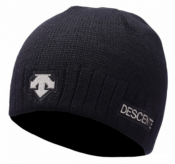 Шапка мужская Descente Resort Black - Фото 1 большая