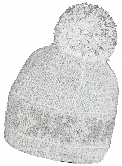 Шапка женская Phenix Montbelo Knit with Pon-Pon WT - Фото 1 большая