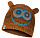 Шапка Buff Child Knitted&Polar Hat Monster Tundra Khaki - Фото 1 малая