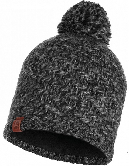 Шапка Buff Knitted & Polar Hat Agna Black - Фото 1 большая