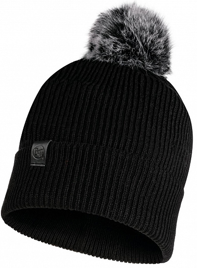 Шапка Buff Knitted Hat Kesha Black - Фото 1 большая