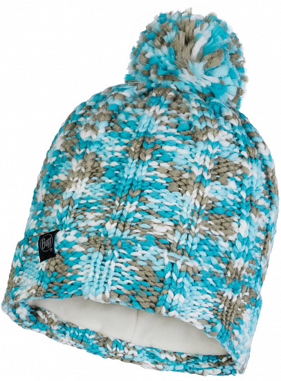 Шапка Buff Knitted&Polar Hat Livy Aqua - Фото 1 большая