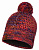 Шапка Buff Knitted&Polar Hat Margo Maroon - Фото 1 малая