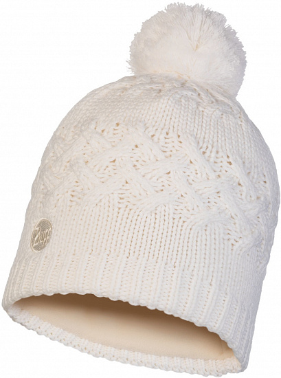 Шапка Buff Knitted&Polar Hat Savva White - Фото 1 большая