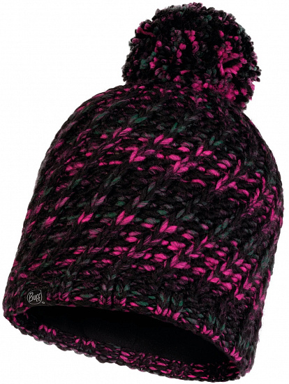 Шапка Buff Knitted&Polar Hat Valya Black