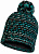 Шапка Buff Knitted&Polar Hat Valya Turquoise - Фото 1 малая