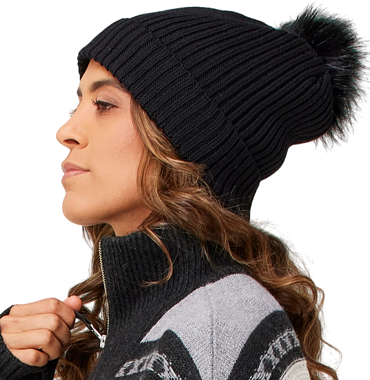 Шапка Krimson Klover Escapade Beanie Black - Фото 2 большая