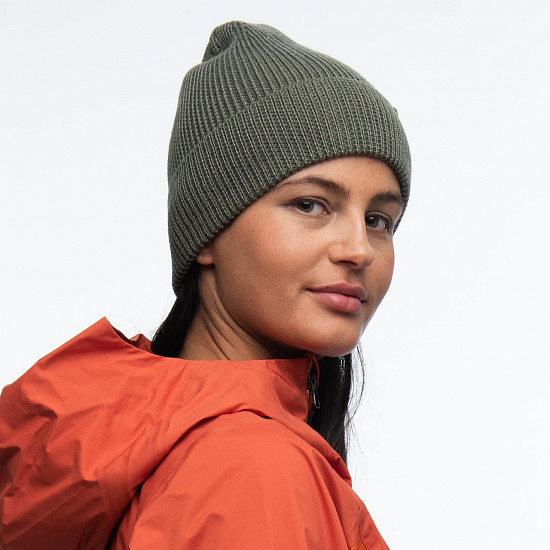 Шапка Bergans Allround Green Mud - Фото 3 большая