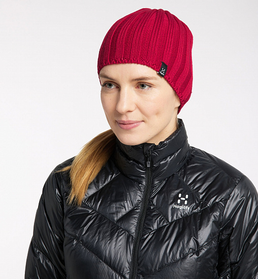 Шапка Haglofs Layback Dala Red - Фото 3 большая