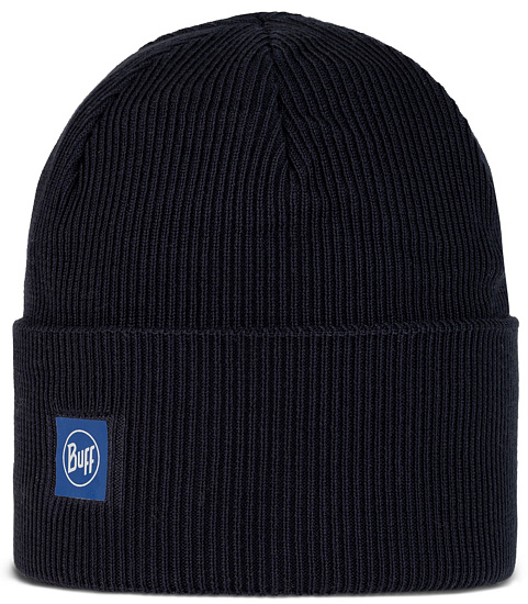 Шапка Buff Crossknit Night Blue - Фото 1 большая