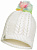 Шапка детская Buff Knitted & Fleece Nina White - Фото 1 малая