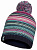 Шапка детская Buff Jr Knitted & Fleece Hat Amity Night Blue - Фото 1 малая