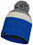 Шапка детская Buff Jr Knitted & Fleece Hat Noel Olympian Blue - Фото 1 малая