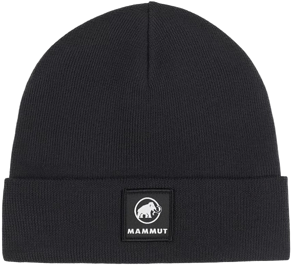 Шапка Mammut Fedoz Black - Фото 1 большая