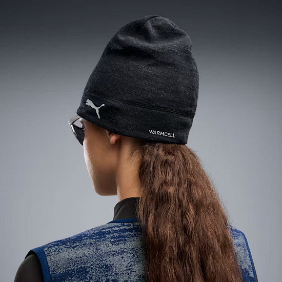 Шапка Puma Race Day Merino Puma Black - Фото 4 большая