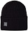 Шапка Buff Crossknit Solid Black - Фото 1 малая