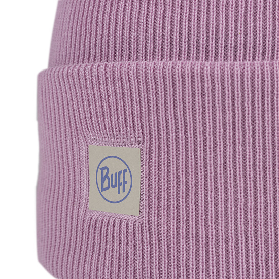 Шапка Buff Crossknit Solid Camelia - Фото 2 большая