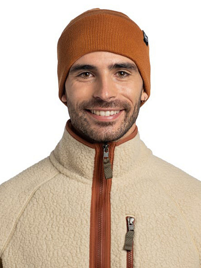 Шапка Buff Knitted Lilon Copper - Фото 3 большая