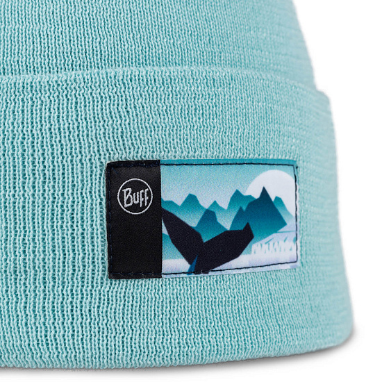 Шапка Buff Knitted Lilon Gem Malachite - Фото 2 большая