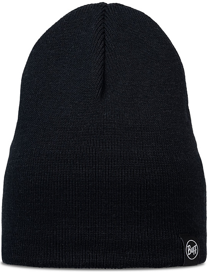 Шапка Buff Knitted & Fleece Lilon Short Black - Фото 1 большая