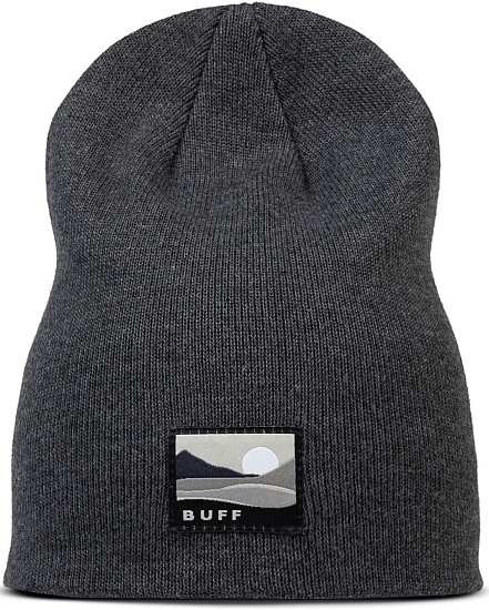 Шапка Buff Knitted Lilon Long Grey Heather - Фото 1 большая