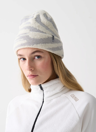 Шапка женская Colmar Waving Artic/Bianco - Фото 4 большая