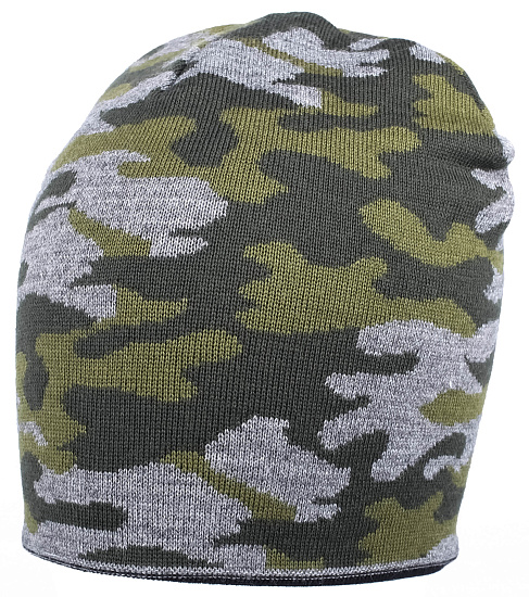 Шапка мужская Colmar Mimetic Woodland/Storm-Nero - Фото 1 большая