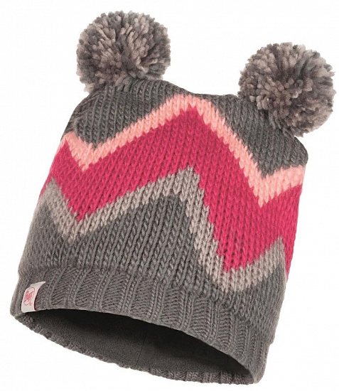 Шапка детская Buff Knitted&Polar Arild Grey - Фото 1 большая