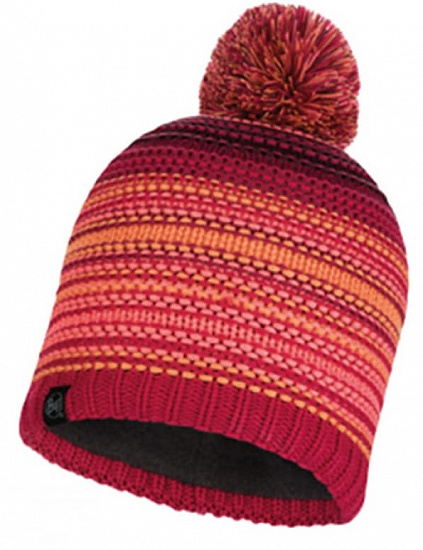 Шапка Buff Knitted&Polar Neper Bright Pink - Фото 1 большая