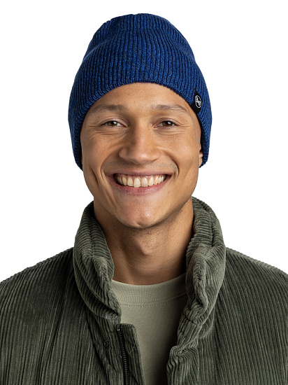 Шапка Buff Knitted & Full Fleece Renvi Midnight - Фото 4 большая