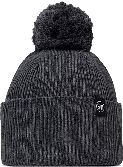 Шапка Buff Knitted Renvi Grey Heather - Фото 1 большая