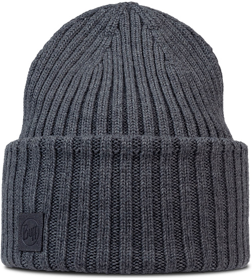 Шапка Buff Knitted Erviny Grey Heather - Фото 1 большая