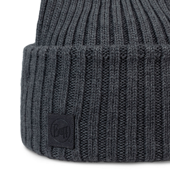 Шапка Buff Knitted Erviny Grey Heather - Фото 2 большая