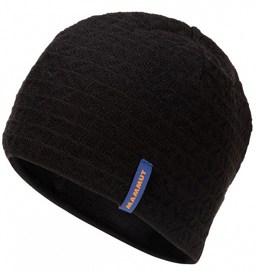 Шапка Mammut Nordwand Black/Black - Фото 1 большая