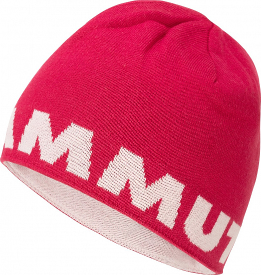 Шапка Mammut Logo Dragon Fruit/Blush - Фото 1 большая