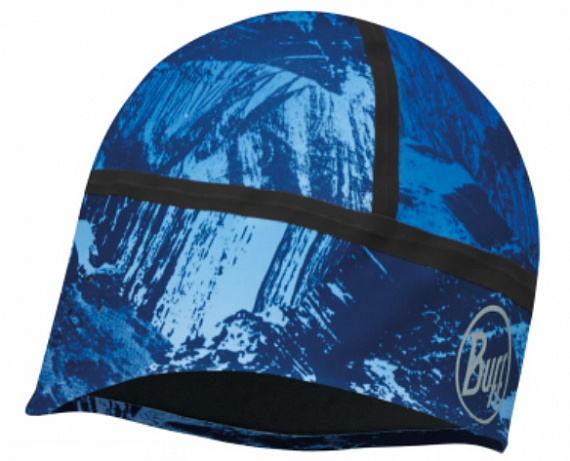 Шапка Buff Windproof Mountain Bits Blue S/M - Фото 1 большая